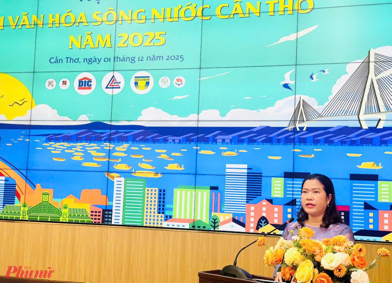 Bà Nguyễn Thị Ngọc Điệp - Phó chủ tịch UBND TP Cần Thơ cho hay