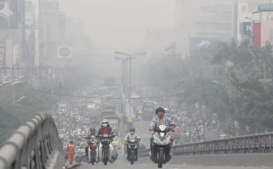 Không khí ở Hà Nội đang ở mức rất xấu - Ảnh: TH