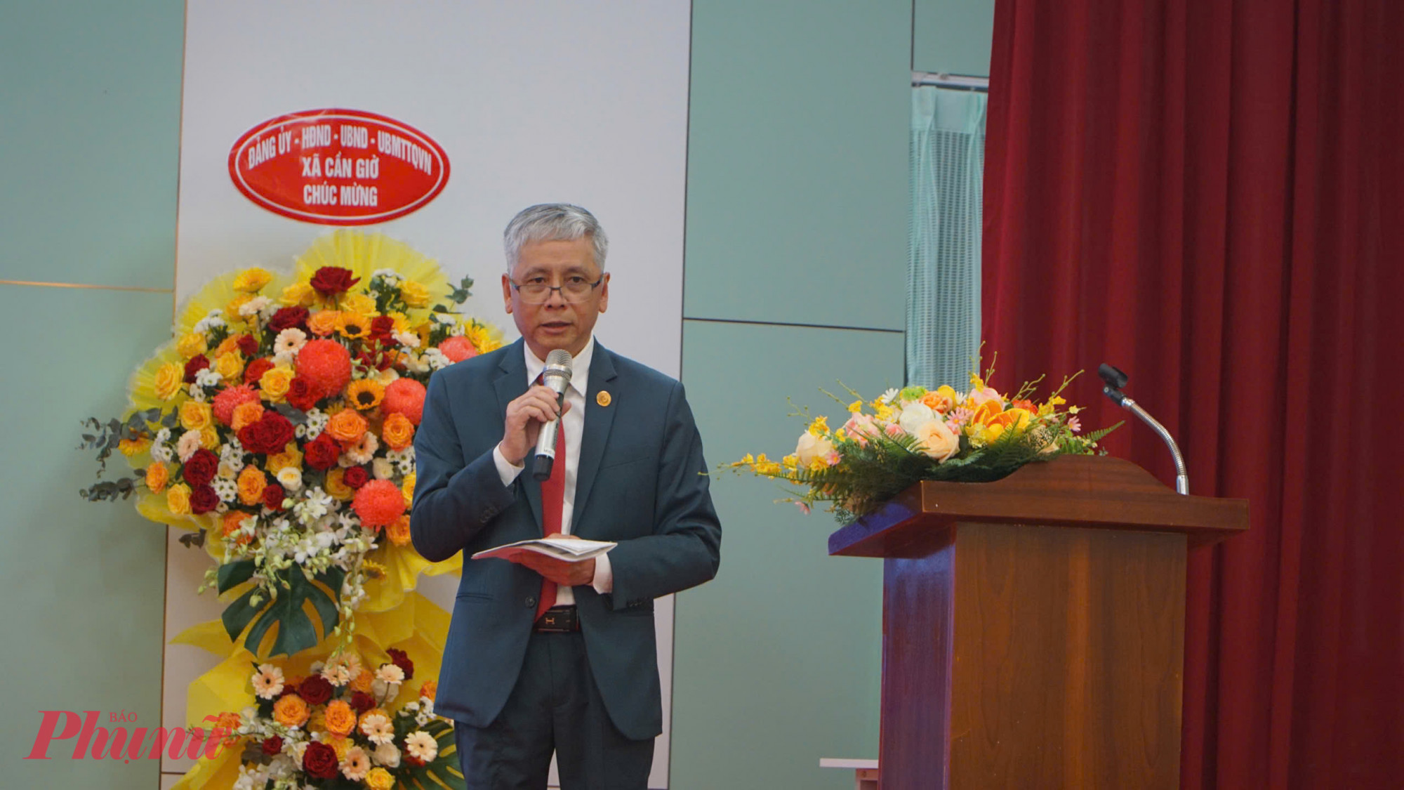 Bác sĩ CKII Trần Ngọc Hải - Giám đốc Bệnh viện Từ Dũ phát biểu tại buổi lễ ra mắt - Ảnh: Thanh Tâm