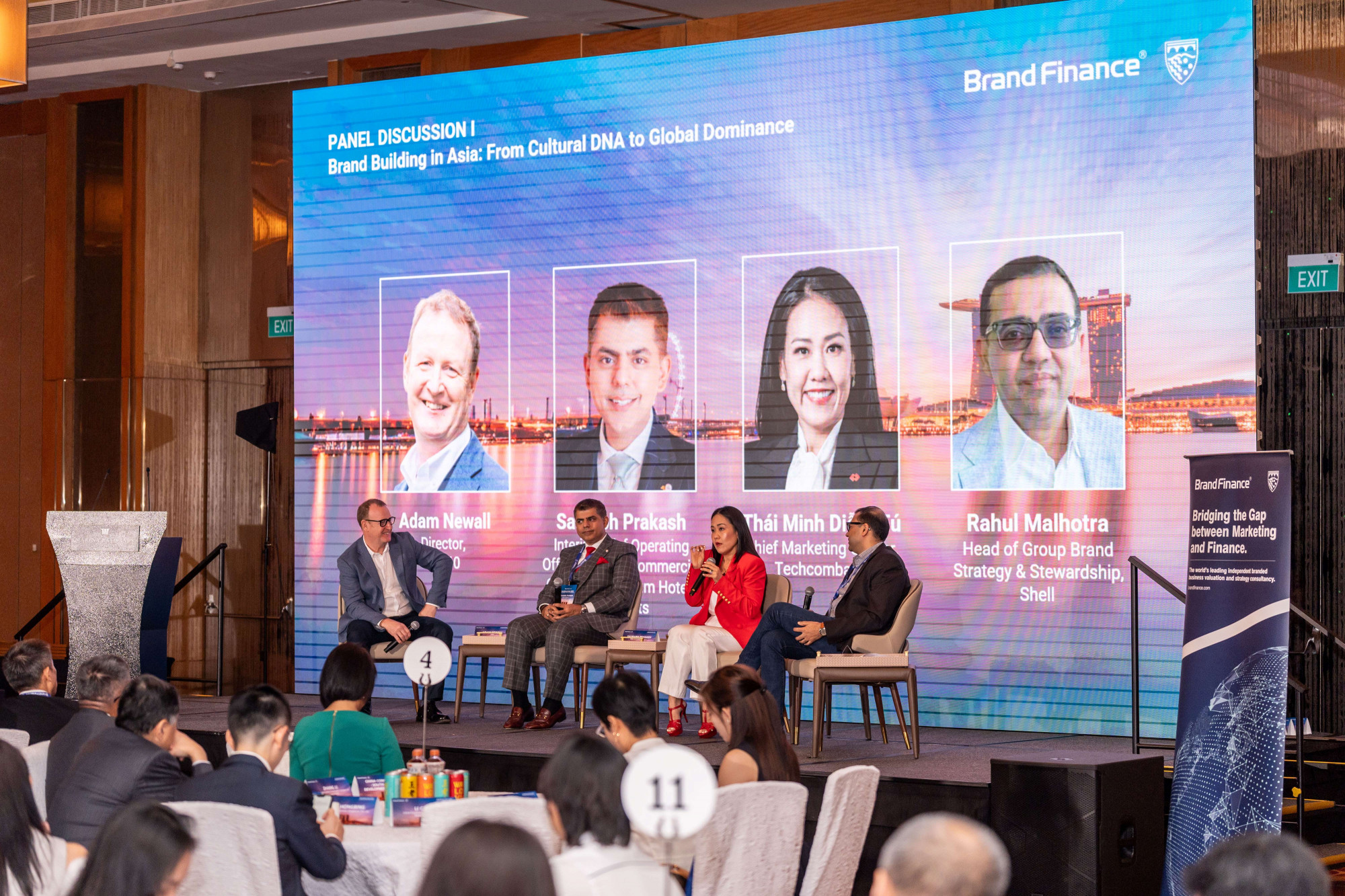 Techcombank - đại diện ngành ngân hàng Việt Nam tham gia phiên trao đổi tại diễn đàn Thương hiệu châu Á 2025 - Ảnh: Techcombank