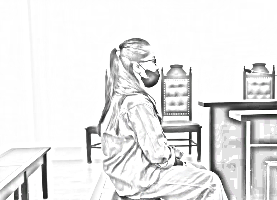 Bị cáo Linh tại tòa - Ảnh: N.A