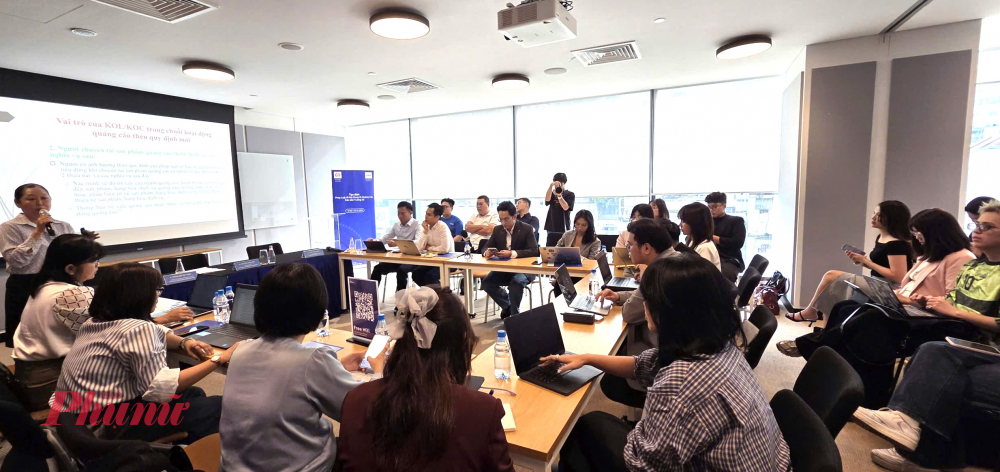 Tọa đàm thu hút sự quan tâm của nhiều nhà sáng tạo nội dung đa lĩnh vực - Ảnh: Ngọc Tuyết