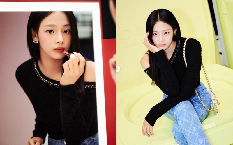 Tóc đen tự nhiên: Xu hướng tóc cuối năm đang chứng kiến sự quay trở lại mạnh mẽ của mái tóc đen tuyền tự nhiên, được nhiều sao Hàn lăng xê, trong đó có Minji (NewJeans). Đây được xem là lựa chọn “giải phóng” khỏi việc phải tẩy nhuộm, dặm lại chân tóc hay ghé salon thường xuyên.  Màu đen tự nhiên giúp tổng thể gương mặt hài hòa, tôn da và mang lại vẻ đẹp trong trẻo, hiện đại. Để mái tóc đen thêm bóng khỏe, các chuyên gia gợi ý sử dụng dầu xả không cần xả (leave-in conditioner) nhằm cấp ẩm và tăng độ óng mượt cho tóc trong mùa lạnh.