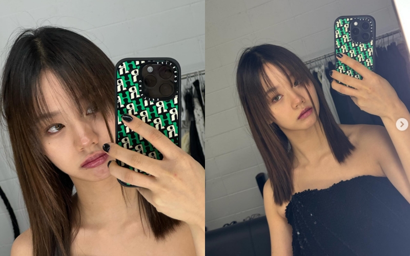 Tóc mái chạm mi: Kiểu mái dài lướt trên mi tạo chiều sâu cho ánh nhìn và giúp đường nét gương mặt mềm mại hơn. Mốt tóc này cũng rất dễ tạo kiểu như búi thấp, đuôi ngựa phù hợp với không khí tiệc tùng mùa lễ hội.