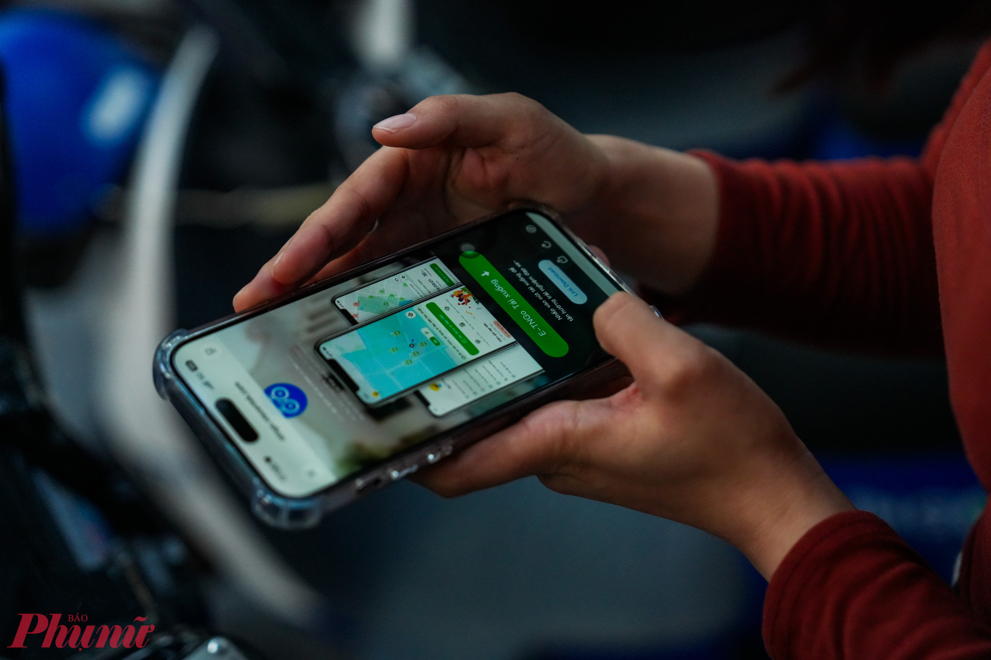 Người dùng chỉ cần tải ứng dụng, đăng ký tài khoản, nạp tiền và quét mã QR để sử dụng. 