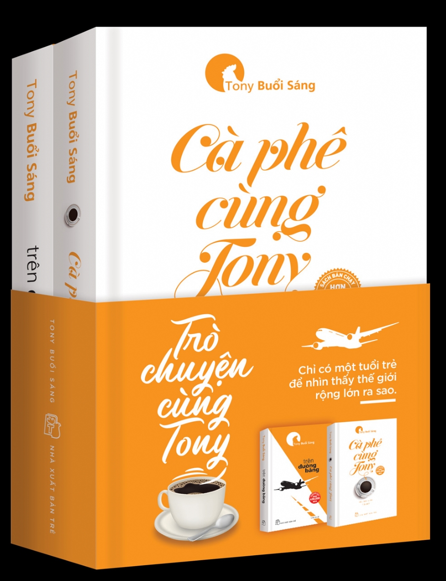 Cafe cùng Tony - cuốn sách kỹ năng cho người trẻ phát hành trên 100 ngàn bản