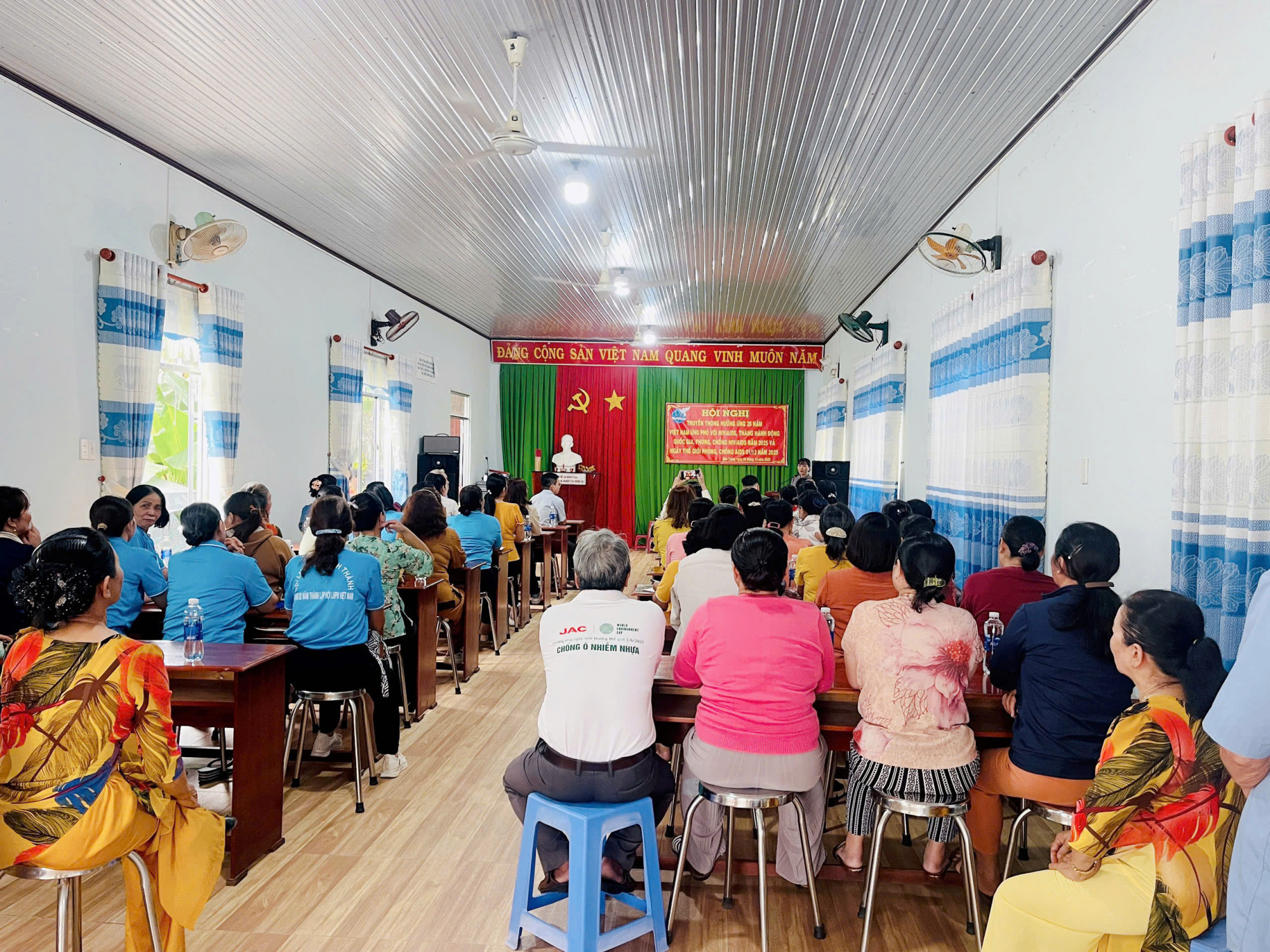 Quang cảnh hội nghị - Ảnh: Hội LHPN xã Dầu Tiếng 