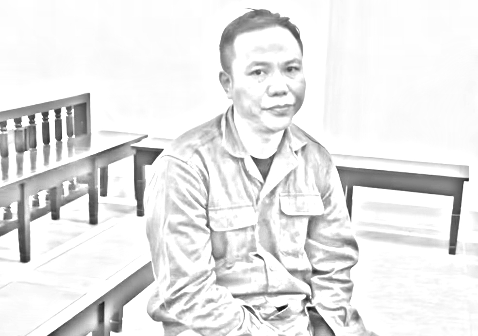 Bị cáo Định tại phiên tòa - Ảnh: N.A