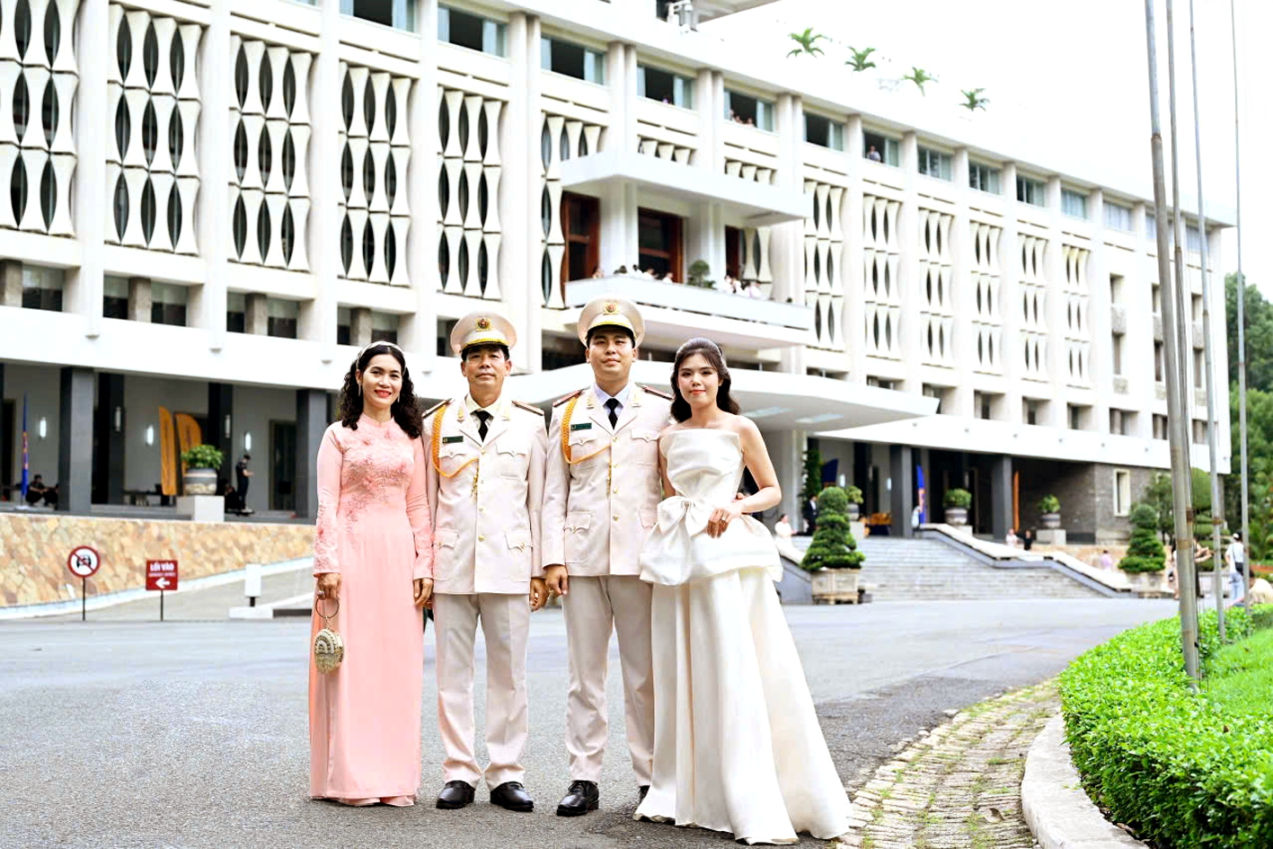 Đám cưới Giang Thanh - Thanh Duy - niềm vui nhân đôi khi nhà có thêm con  - Ảnh do nhân vật cung cấp