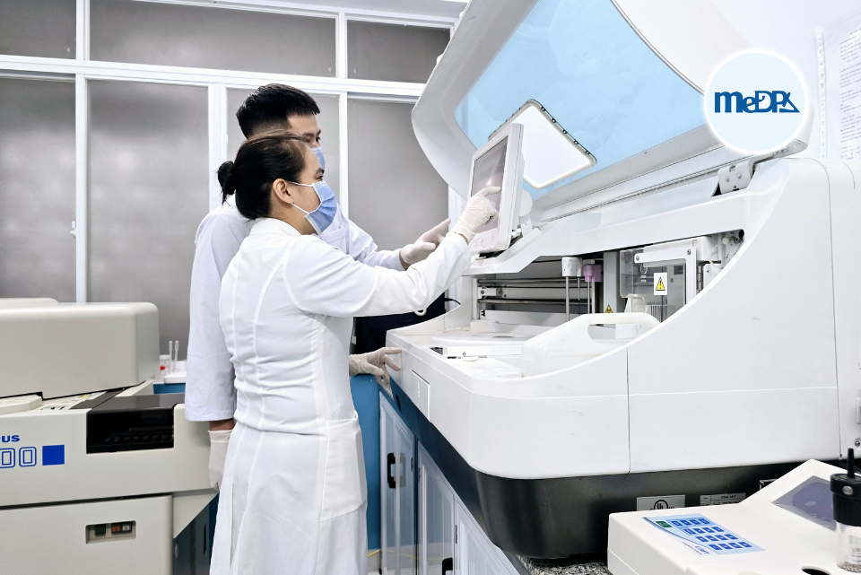 MedPaDiag với trang bị máy móc kỹ thuật hiện đại, cho phép xử lý mẫu nhanh chóng, chính xác, và hiệu quả - Ảnh: MedpaDiag