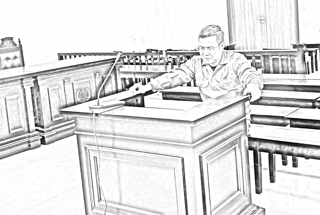 Bị cáo Quân tại tòa - Ảnh: N.A