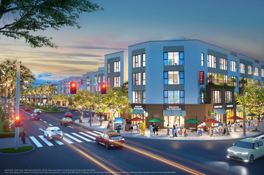 Boutique Home hưởng lợi từ dòng cư dân hiện hữu và dòng khách tự nhiên đông đảo trong khu vực - Ảnh phối cảnh