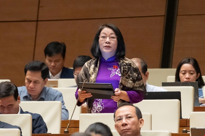 Đại biểu Nguyễn Thị Tuyết Nga - ảnh: QH