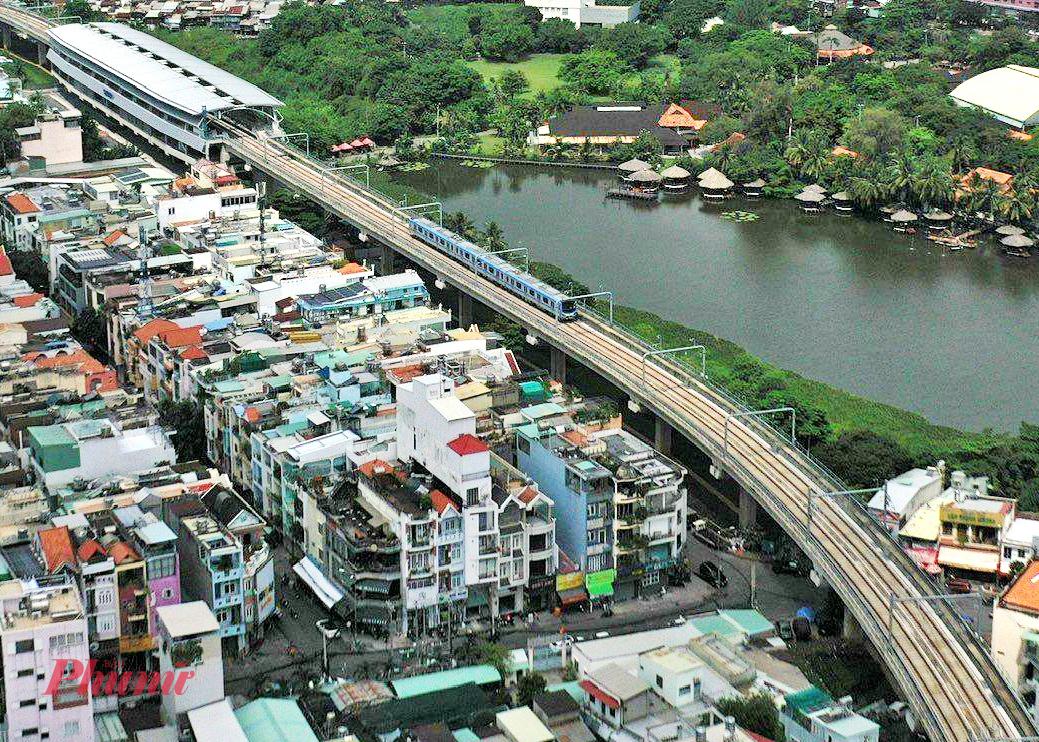 Tuyến metro số 1 TPHCM đang khai thác hiệu quả - Ảnh: TQ