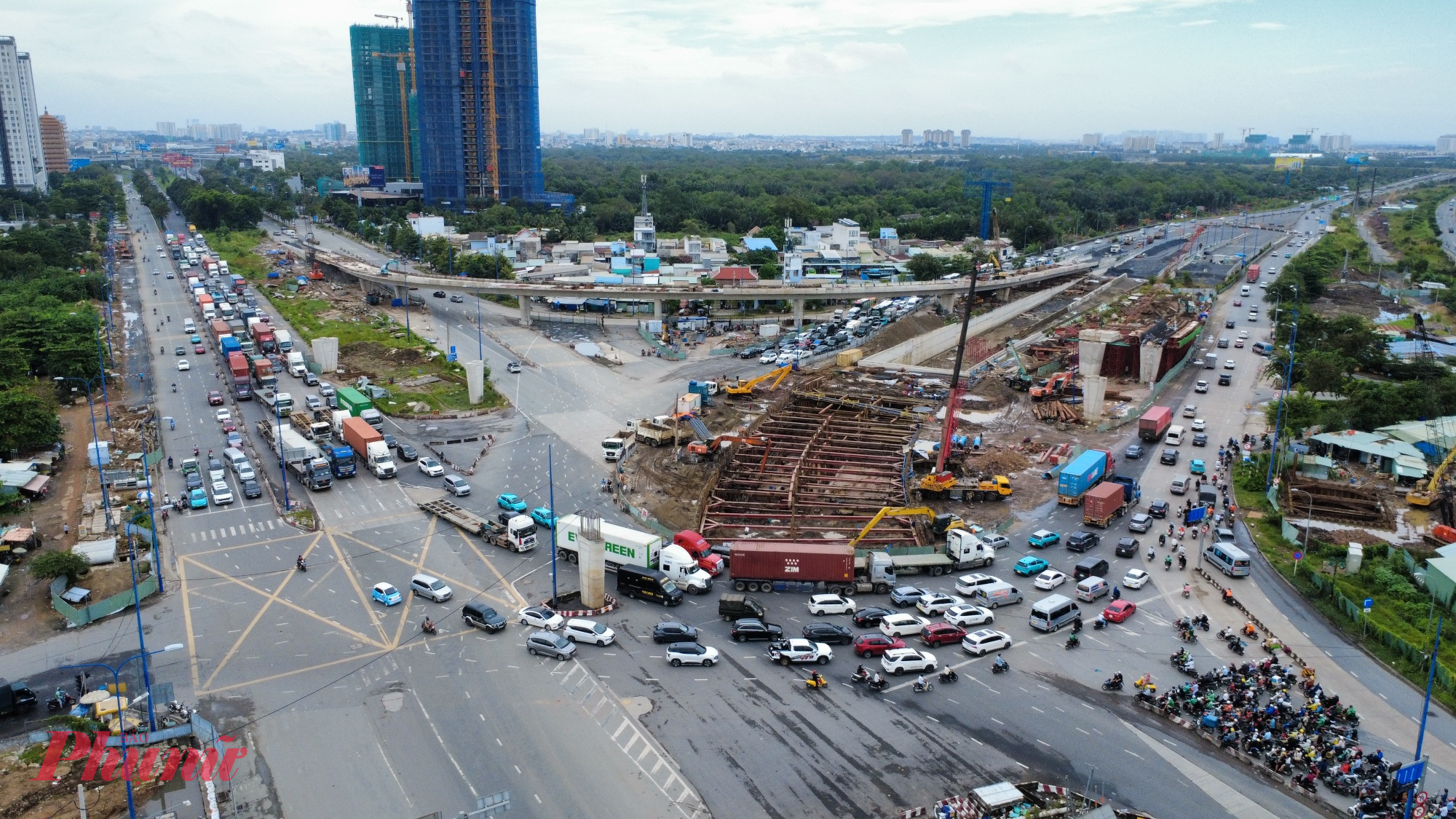 Sau gần 3 năm thi công, tổng sản lượng của dự án đã đạt hơn 70% khối lượng công việc. 