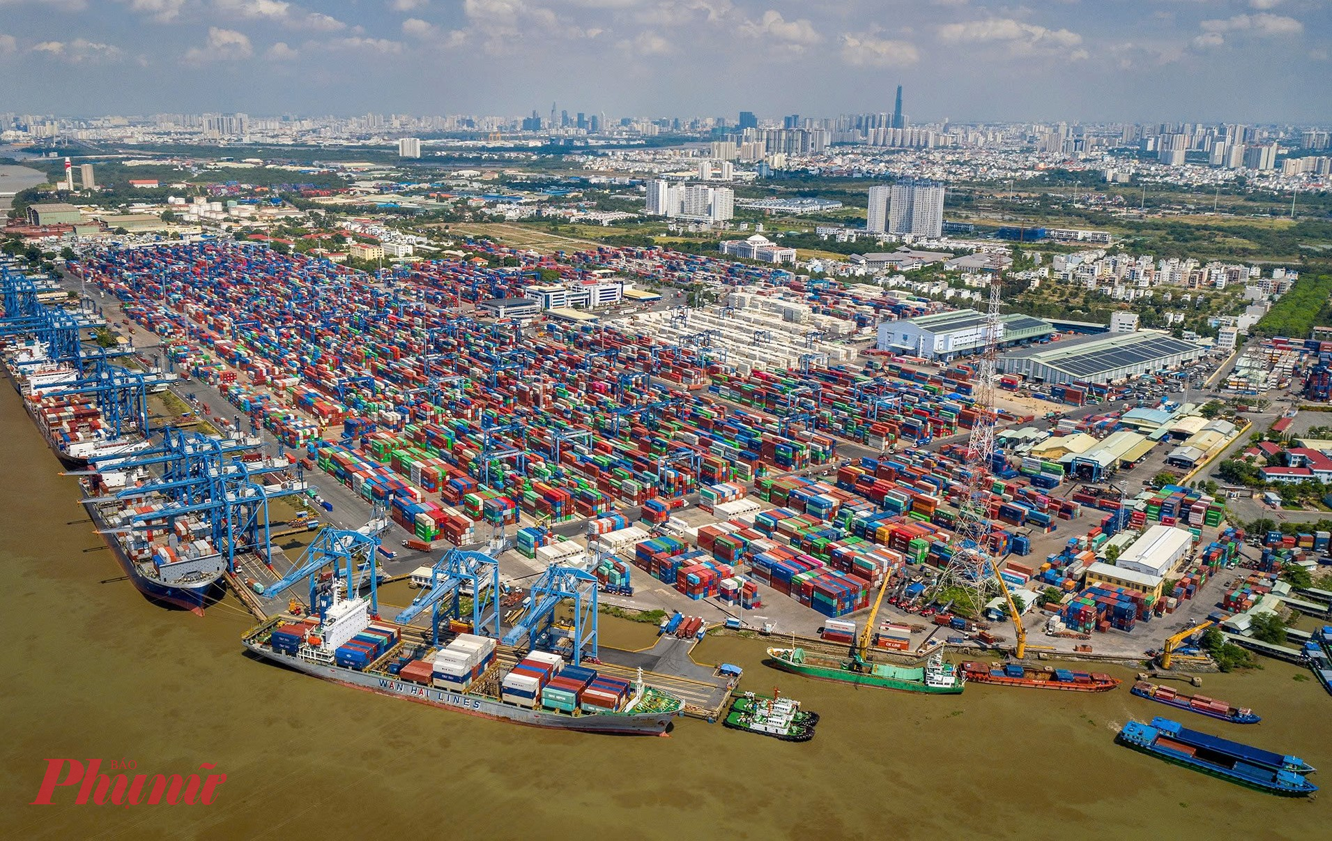 Cảng Cát Lái đã có tỉ lệ thu phí cao nhất với hơn 70% - Ảnh: MQ