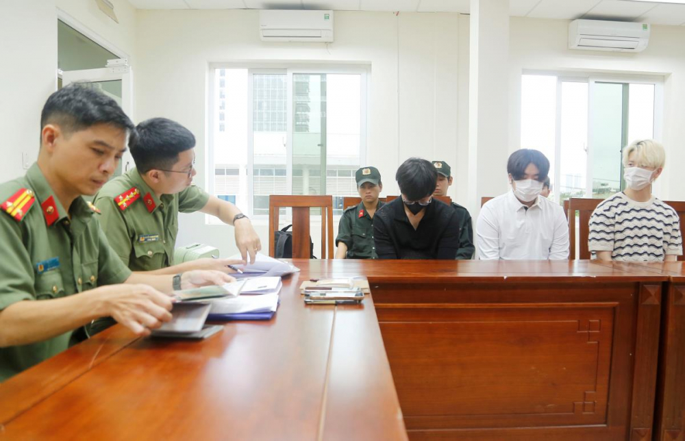 Cơ quan Công an làm việc với 3 đối tượng