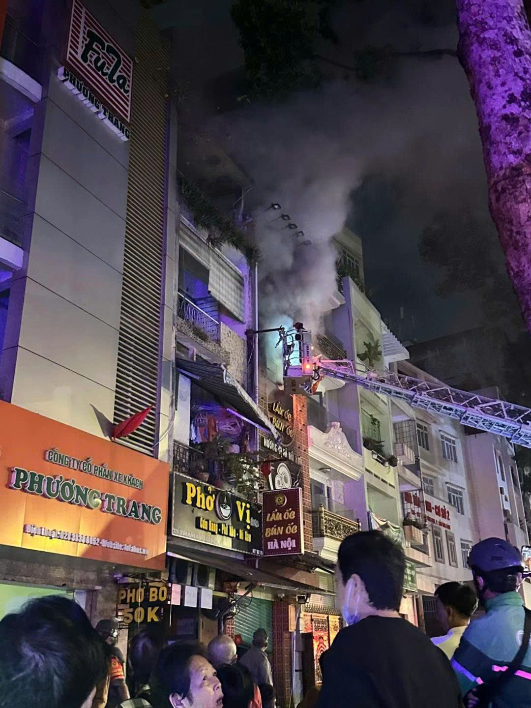 Hiện trường vụ cháy. Ảnh: MXH