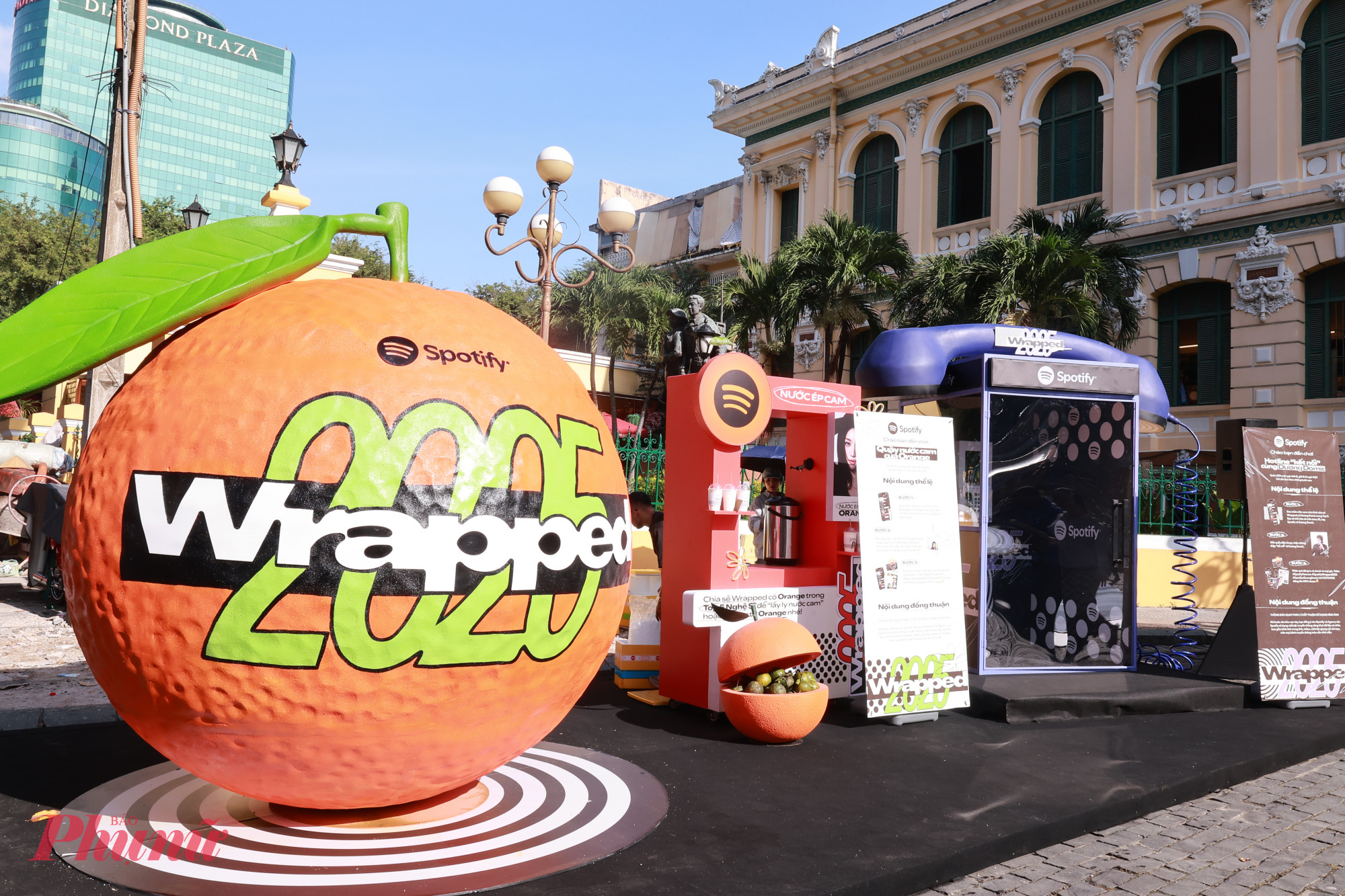 Một góc không gian tại lễ hội 