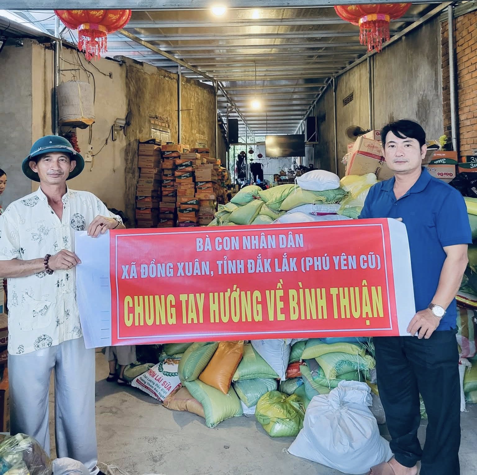 Thôn Long Mỹ, thôn Long Thạch, xã Đồng Xuân hướng về Bình Thuận- Ảnh: Trung tâm văn hóa Đồng Xuân
