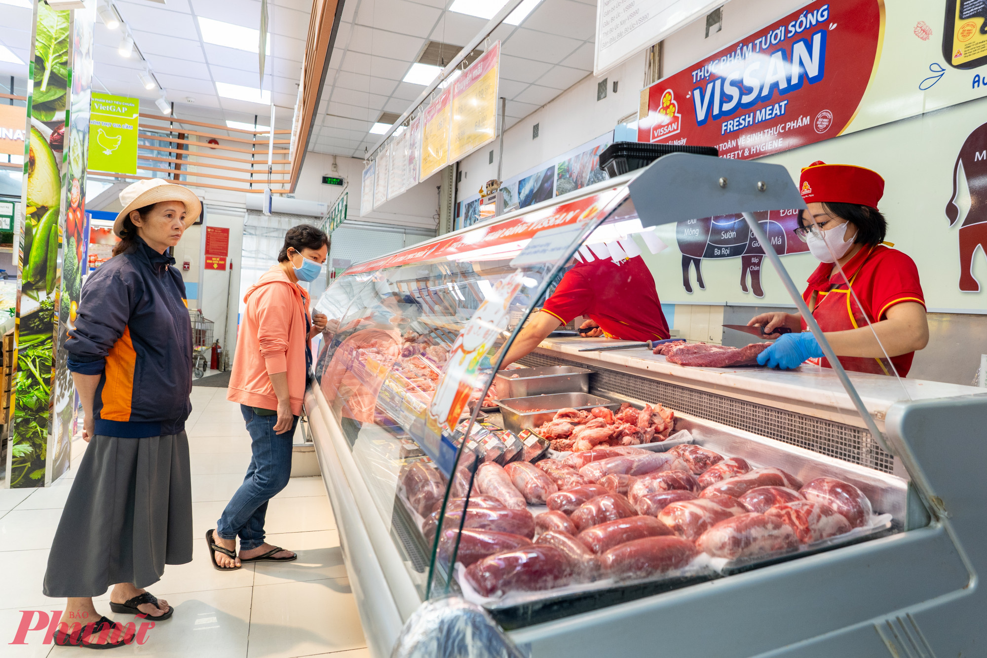 Thịt heo tại một số doanh nghiệp tham gia chương trình bình ổn thị trường luôn giữ ổn định 