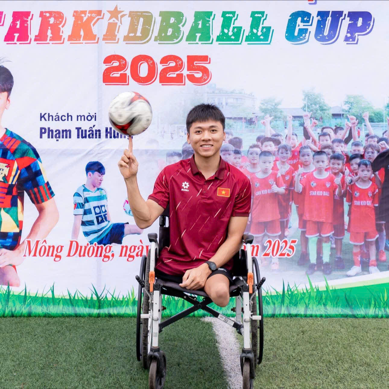 Họ chưa bao giờ từ bỏ khát vọng Vận động viên Phạm Tuấn Hưng tràn đầy năng lượng - Ảnh: Nhân vật cung cấp