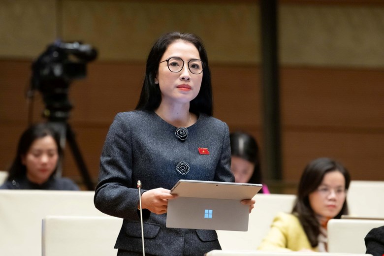 Đại biểu Trần Khánh Thu - ảnh: QH