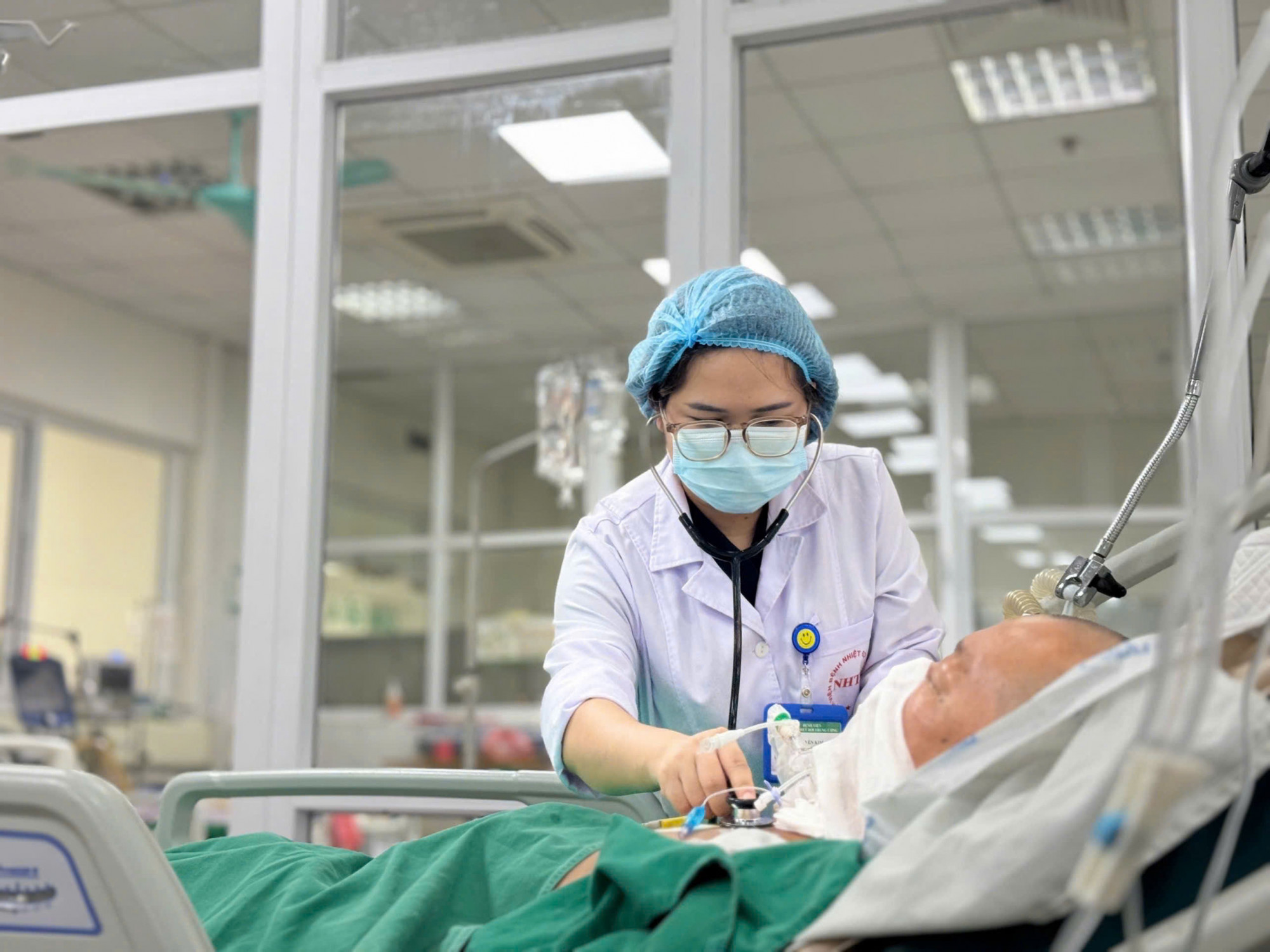 Nam bệnh nhân nguy kịch