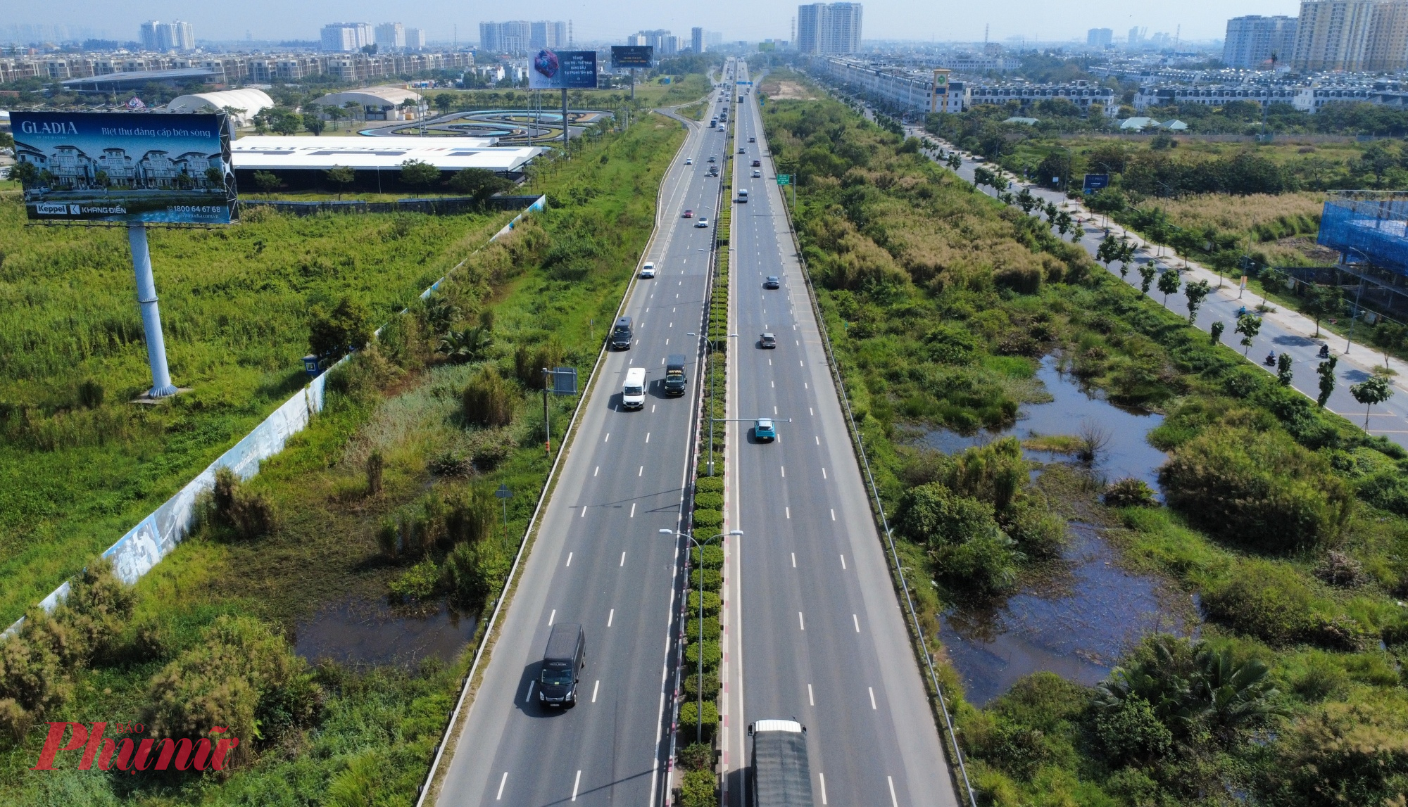 Dự án sẽ mở rộng mặt đường từ 4 làn xe hiện hữu lên quy mô 8 làn xe (gồm 4 làn xe cơ giới và 4 làn xe hỗn hợp), tăng đáng kể năng lực thông hành.