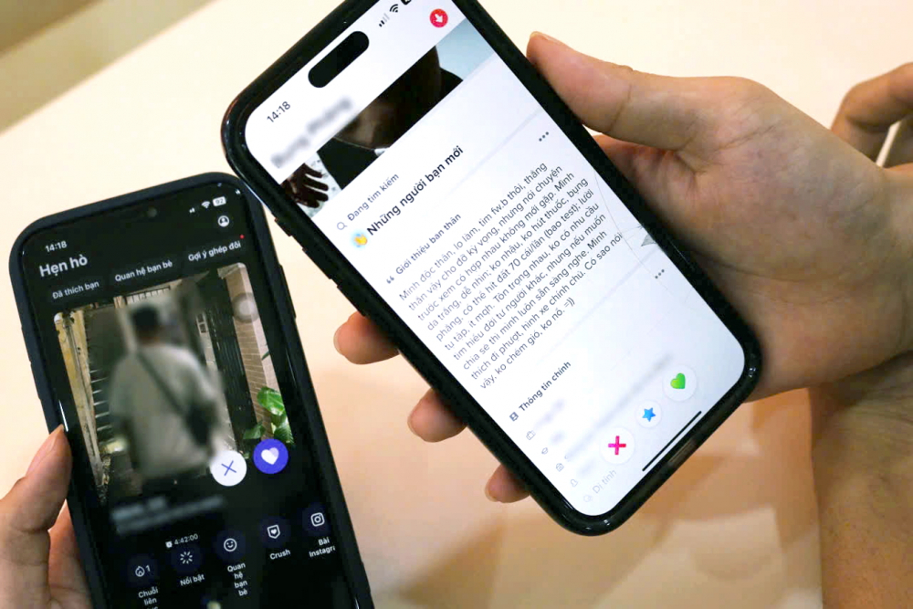 Tình bạn, tình yêu thời “quẹt phải” Chỉ vài dòng giới thiệu trên hồ sơ hẹn hò cũng khiến nhiều bạn trẻ ái ngại trước một lượt match
