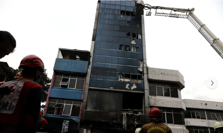 Hiện trường vụ cháy