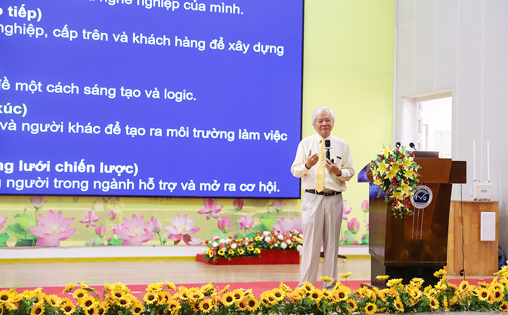 PGS TS Lê Quang Minh - nguyên Phó Giám đốc Đại học Quốc gia TPHCM đã chia sẻ 