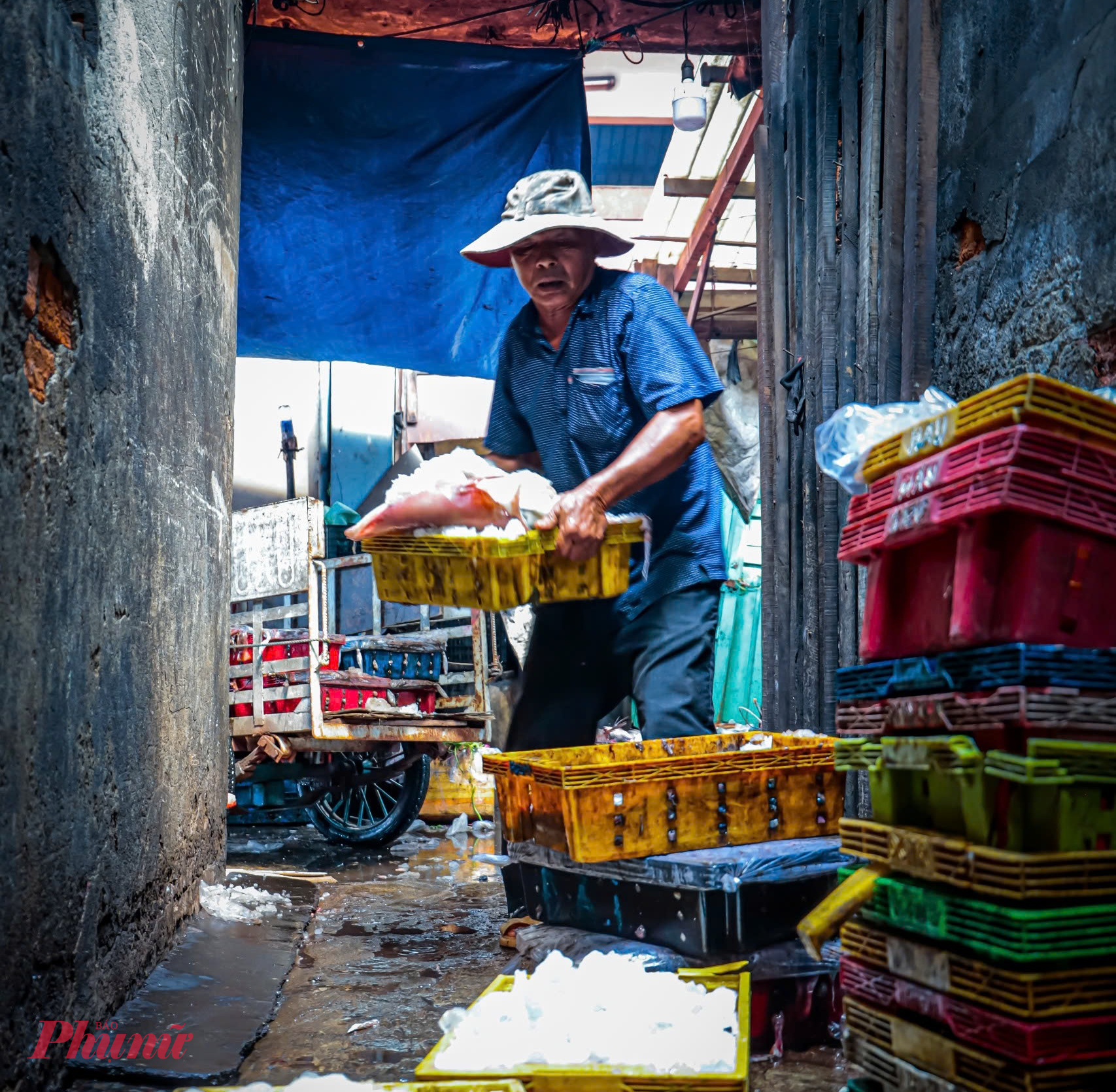 Công việc dù vất vả, nhưng thu nhập mỗi ngày chỉ từ 200.000 – 400.000 đồng tùy công việc. 