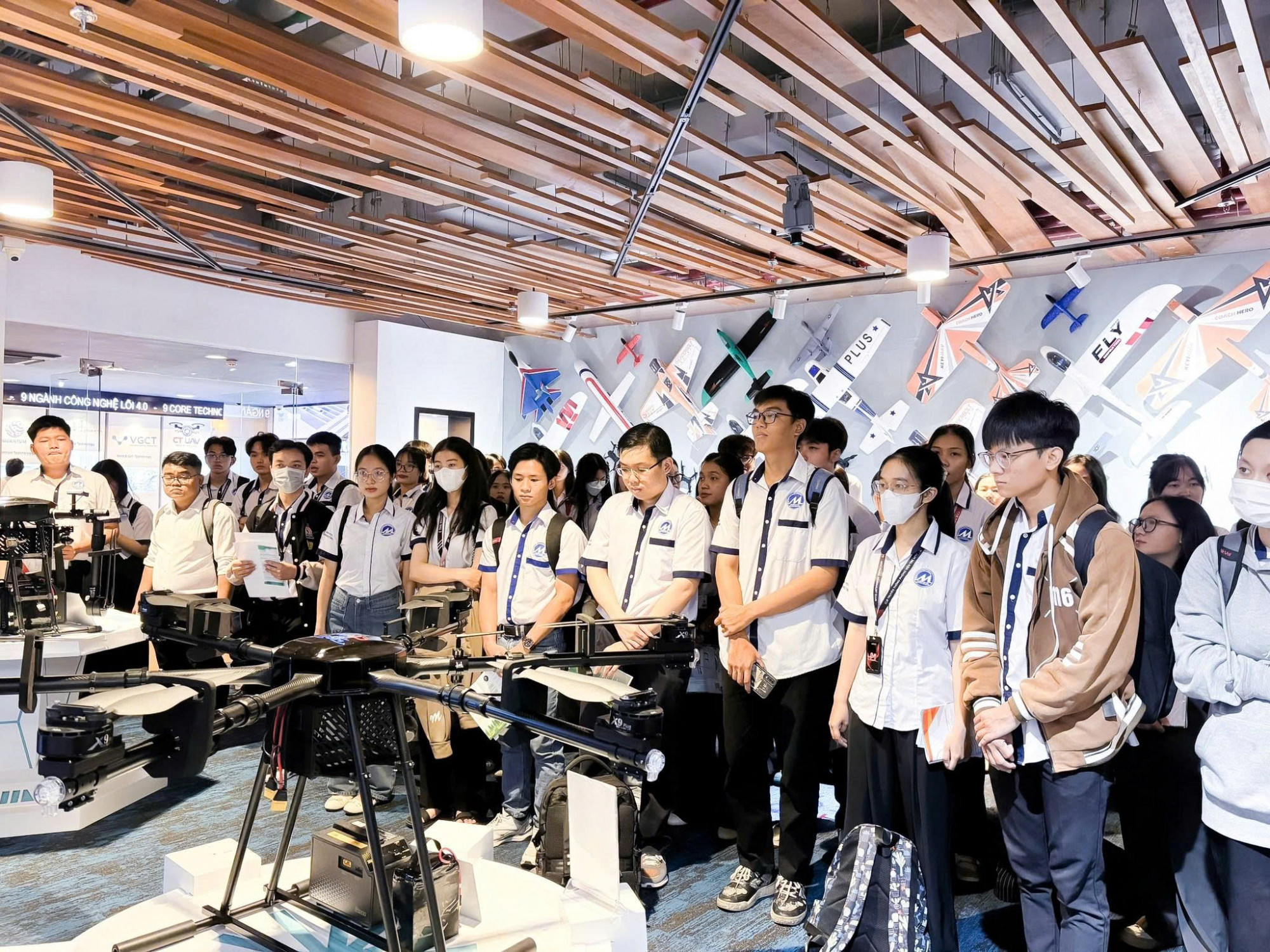 CT Innovation Hub 4.0 trở thành điểm đến học hỏi của người trẻ - Ảnh: CT Group