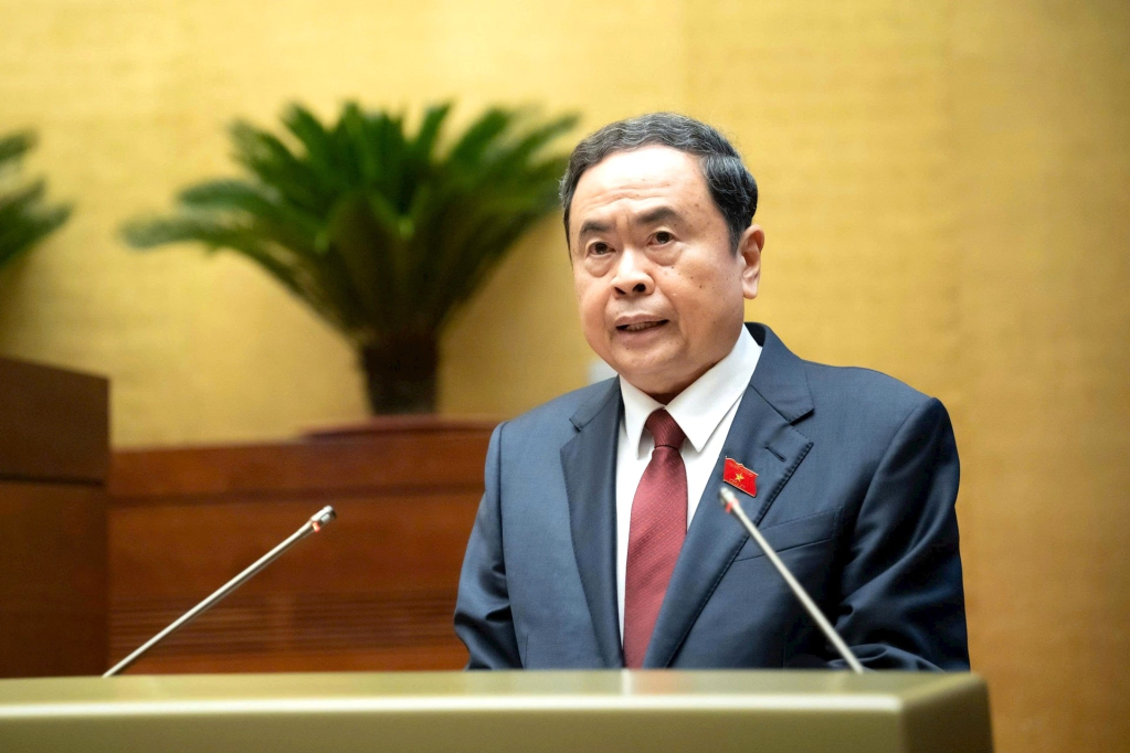 Chủ tịch Quốc hội Trần Thanh Mẫn - ảnh: QH