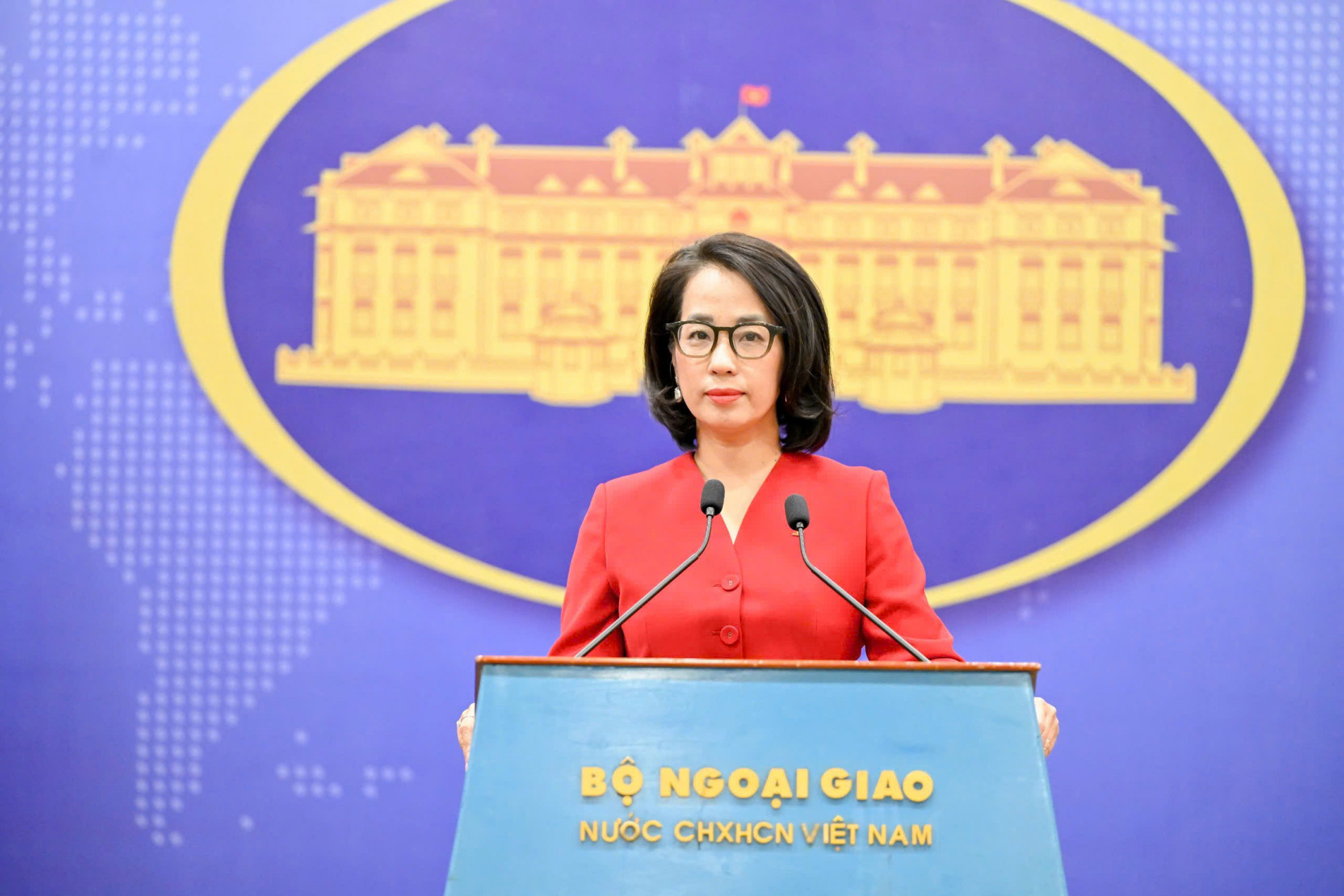 Người phát ngôn Bộ Ngoại giao Phạm Thu Hằng