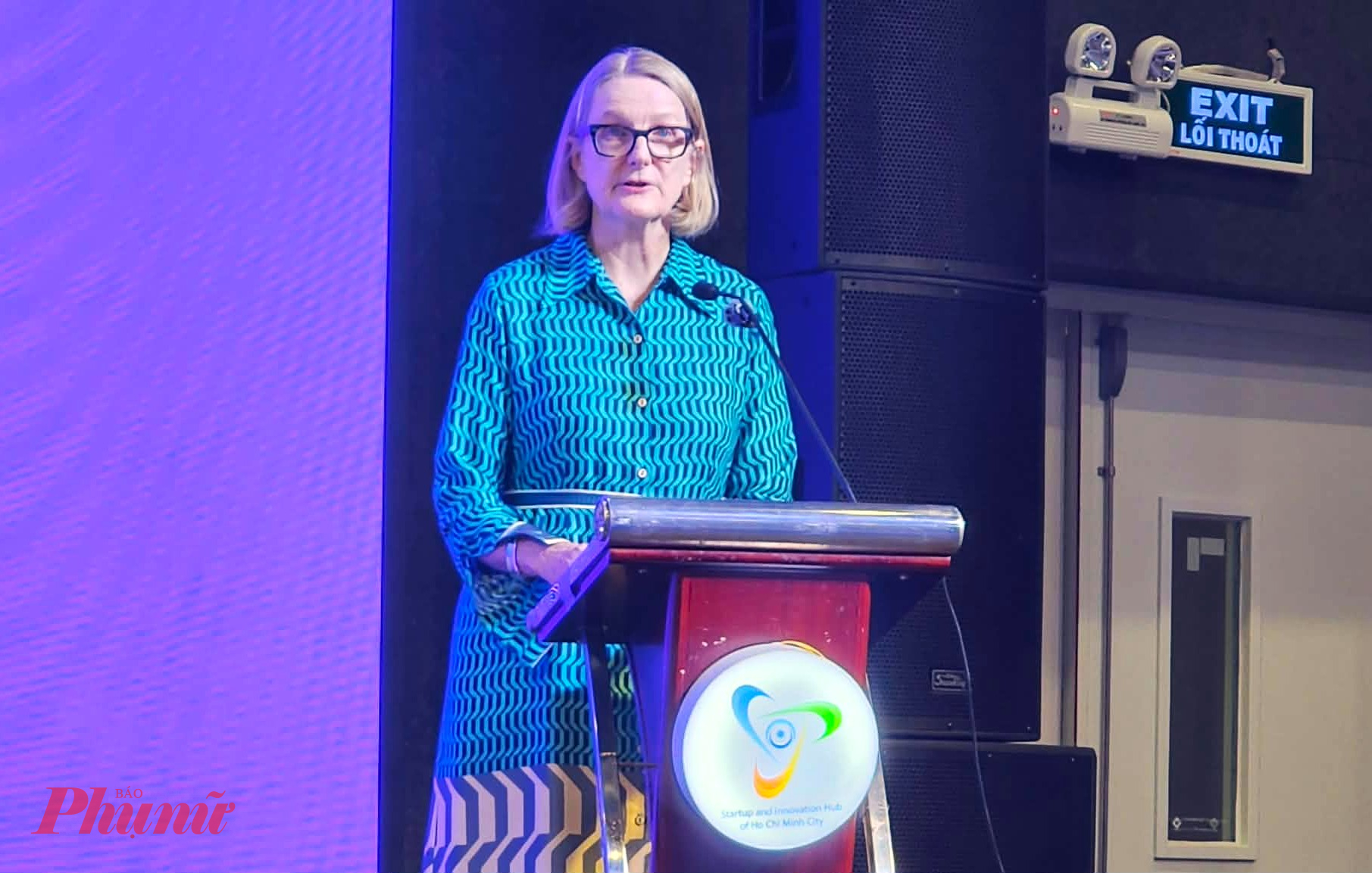 Bà Sarah Hooper, Tổng Lãnh sự Úc tại TPHCM, đánh giá cao chương trình hợp tác như một phần của cam kết về 6 trụ cột của quan hệ Đối tác Chiến lược toàn diện