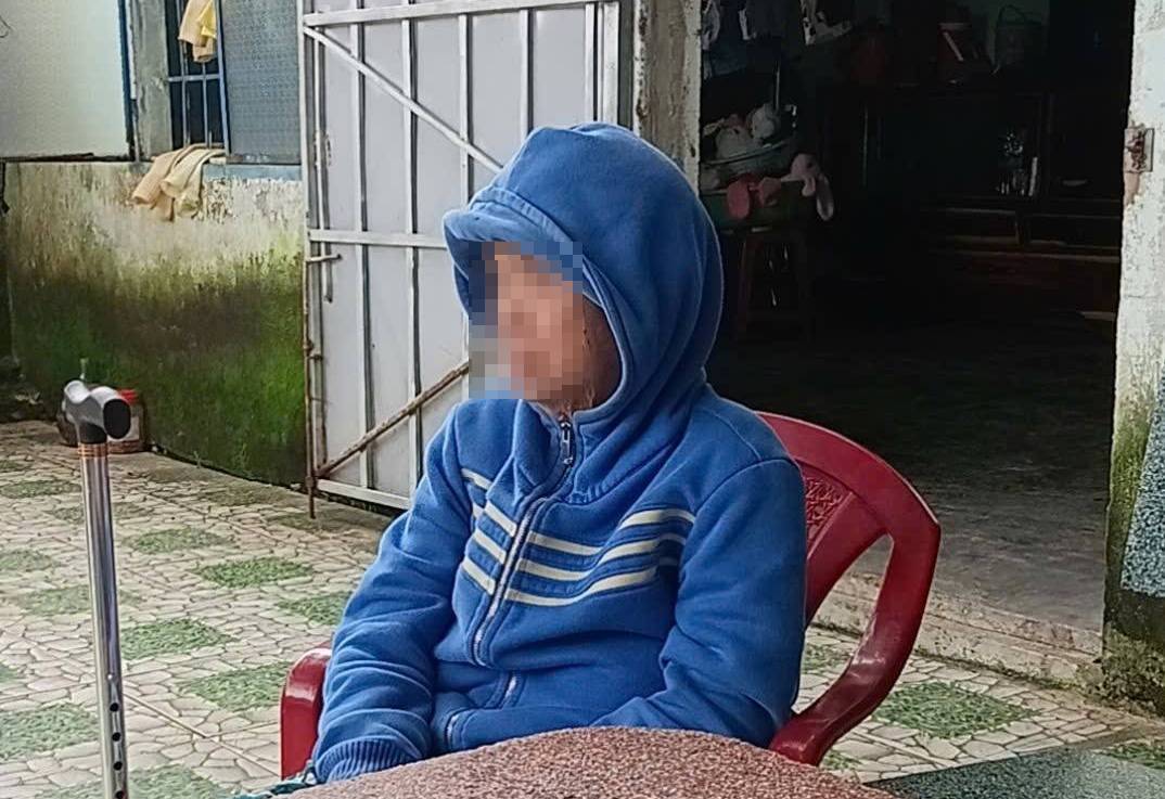 Hiện bà Th. đang ở cùng gia đình con gái lớn ở phường Bình Kiến - Ảnh: MXH