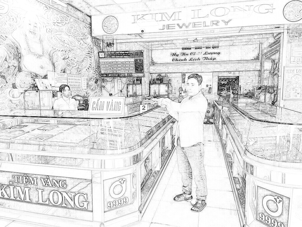 Cao Thanh Bình thời điểm được đưa đến thực nghiệm hiện trường. Ảnh: CA