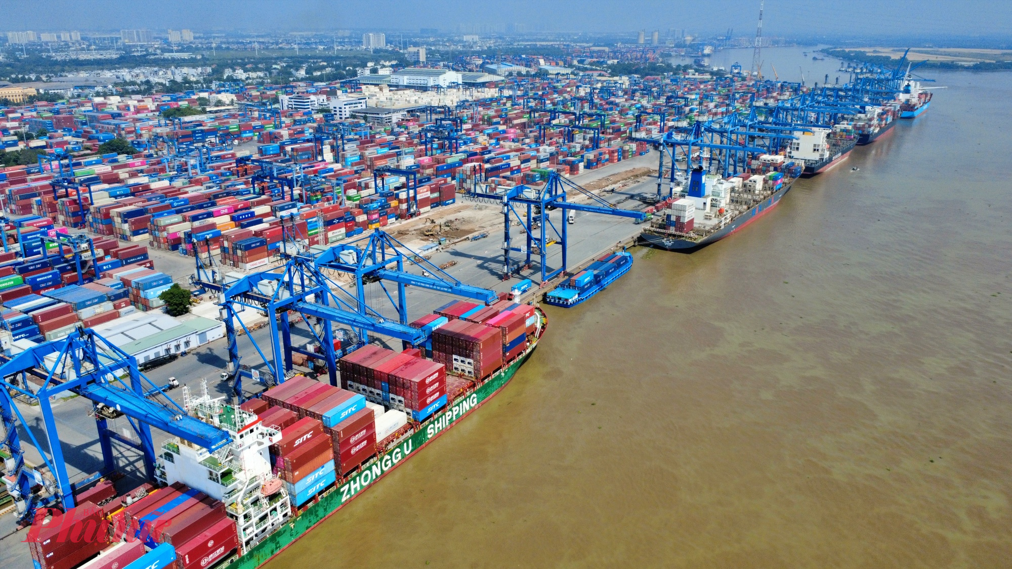 Hiện cụm cảng Cát Lái đạt tỷ lệ thu phí cảng biển cao nhất TPHCM lên tới 70,3%