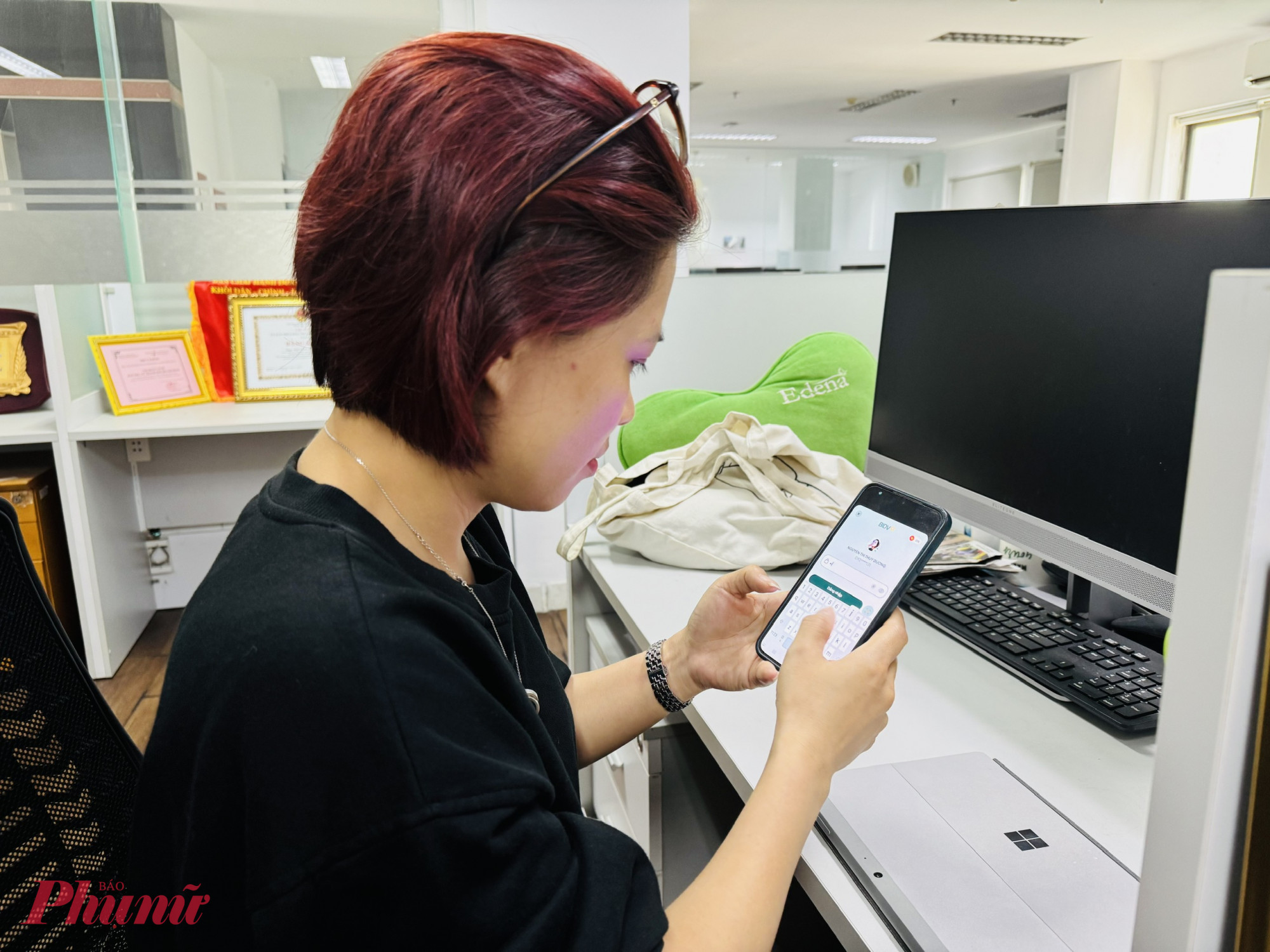 Nhờ hệ thống cảnh báo tài khoản gian lận đã giúp khách hàng dừng các giao dịch chuyển tiền tại vào các tài khoản đáng ngờ - Ảnh: Thanh Hoa