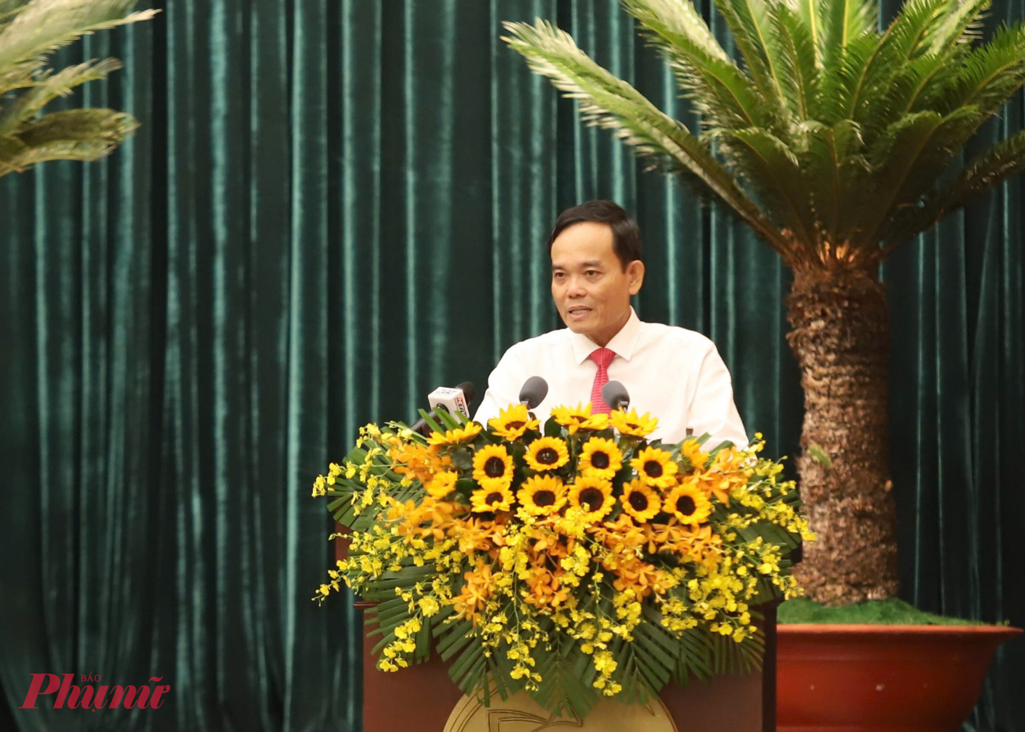 Ông Trần Lưu Quang - Bí thư Trung ương Đảng, Bí thư Thành ủy TPHCM