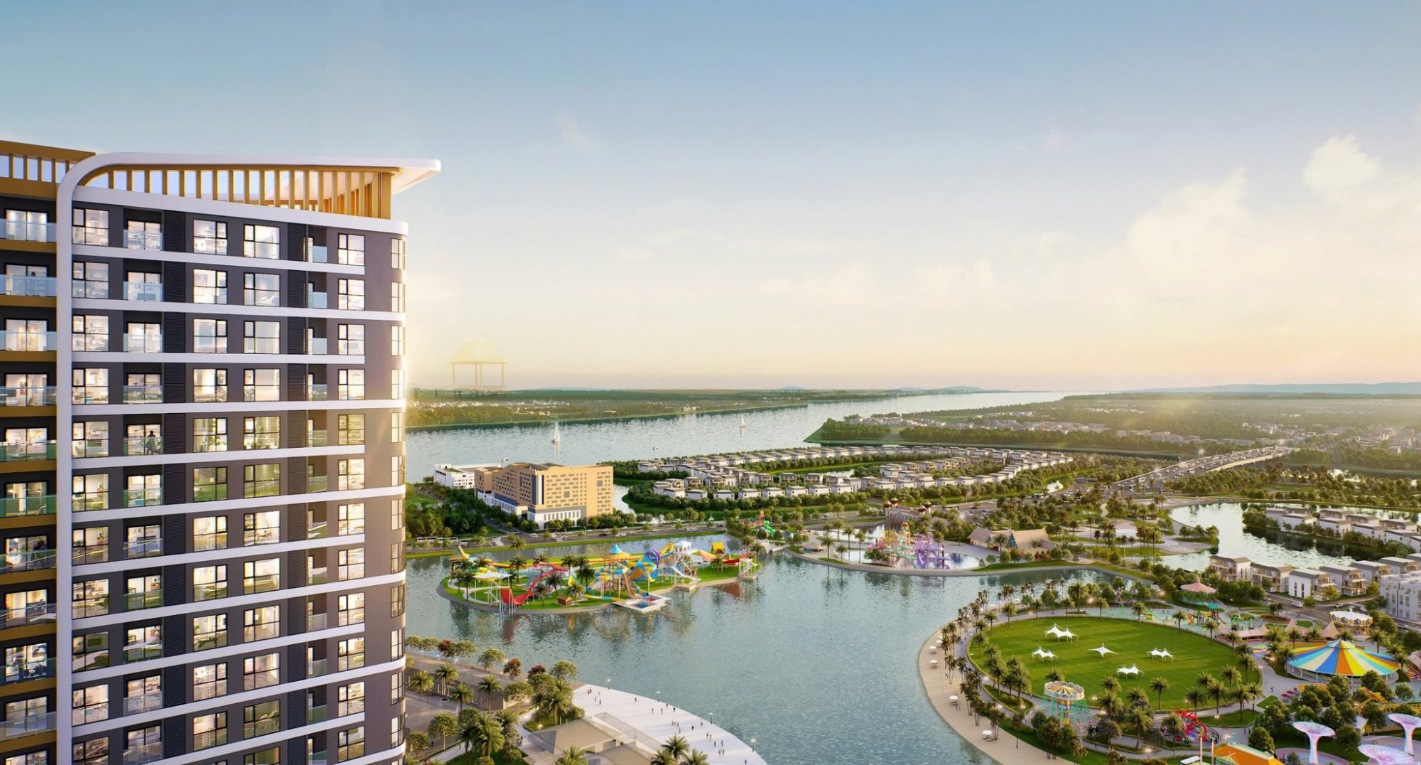 Căn hộ 3PN tại The Opus One sở hữu tầm nhìn “hoa hậu” hướng ra công viên Grand Park