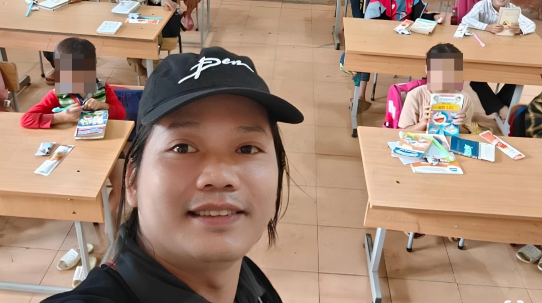 Ông Hoàng Hoa Trung, người sáng lập dự án - Ảnh: TH