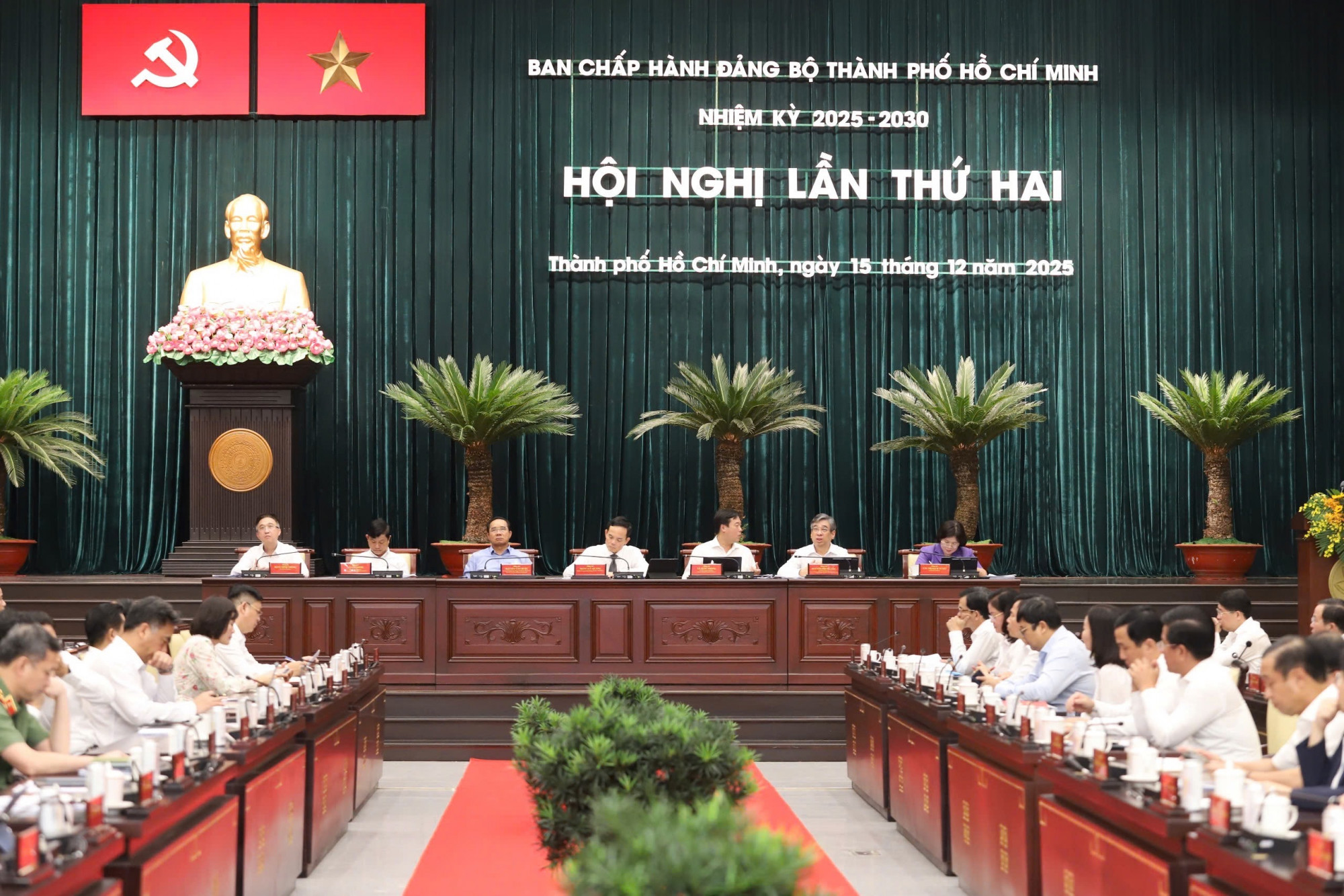 Hội nghị Thành ủy thảo luận về 4 yêu cầu lớn của Tổng Bí thư Tô Lâm Hội nghị lần thứ Hai Ban Chấp hành Đảng bộ TPHCM khóa I, nhiệm kỳ 2025-2030