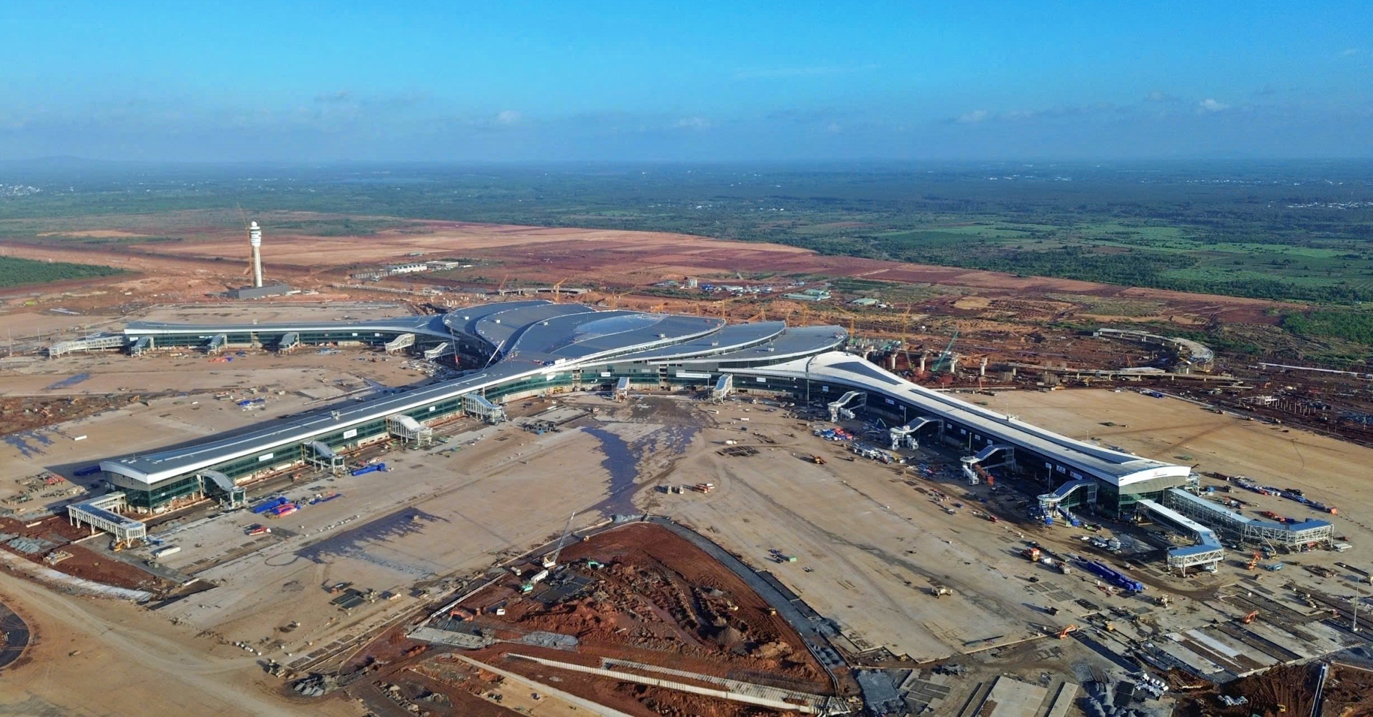 Toàn cảnh sân bay Long Thành - Ảnh: Khuất Nguyên