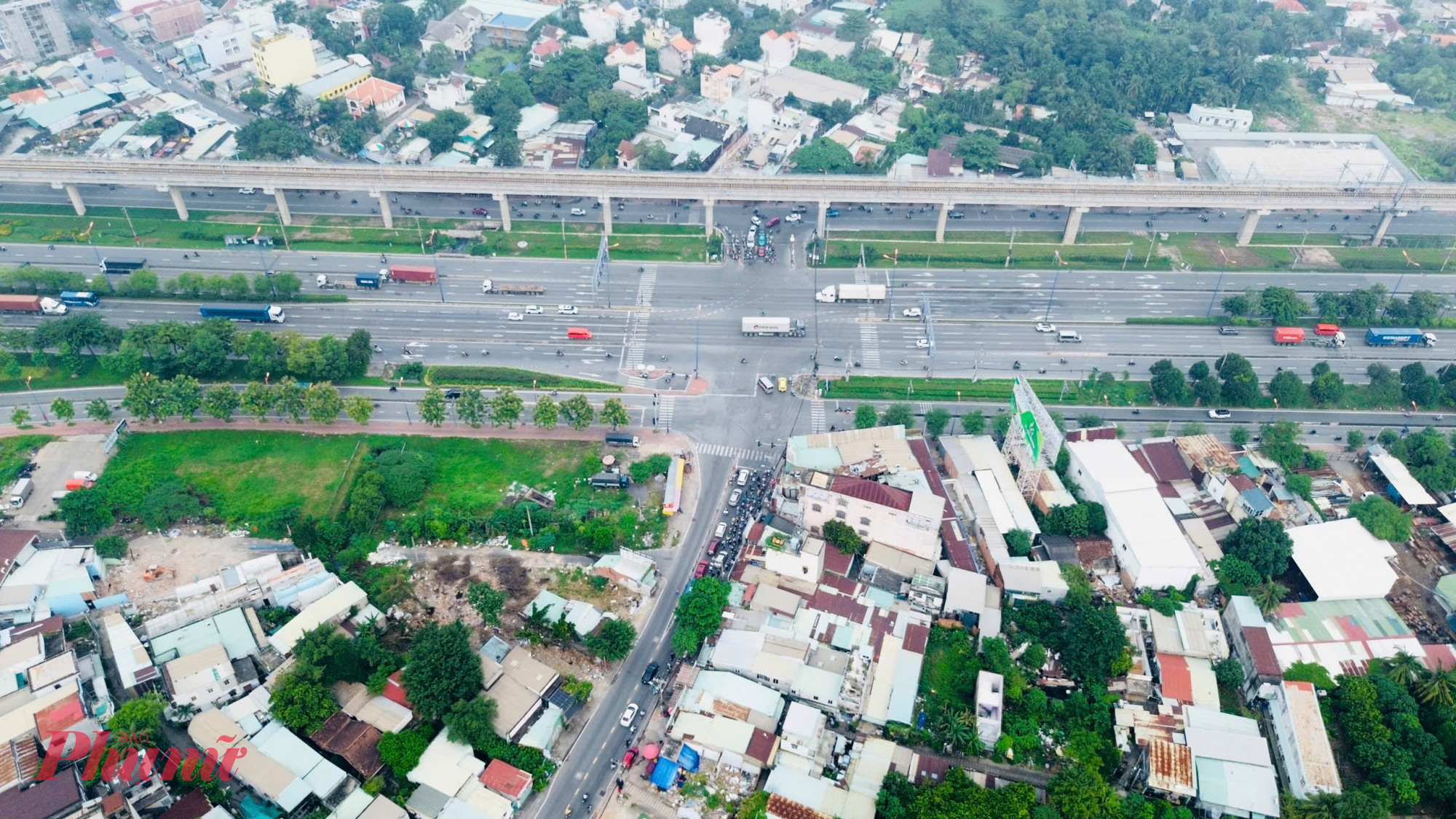 Nút giao Bình Thái thuộc đoạn 1 và 2 của dự án đường Vành đai 2 TPHCM sẽ được khởi công ngày 19/12 - Ảnh: Nguyễn Văn