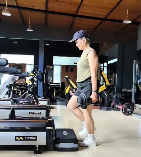 Nhờ tập gym, tôi thấy mình khỏe mạnh hơn, da dẻ hồng hào, tinh thần lúc nào cũng sảng khoái. 