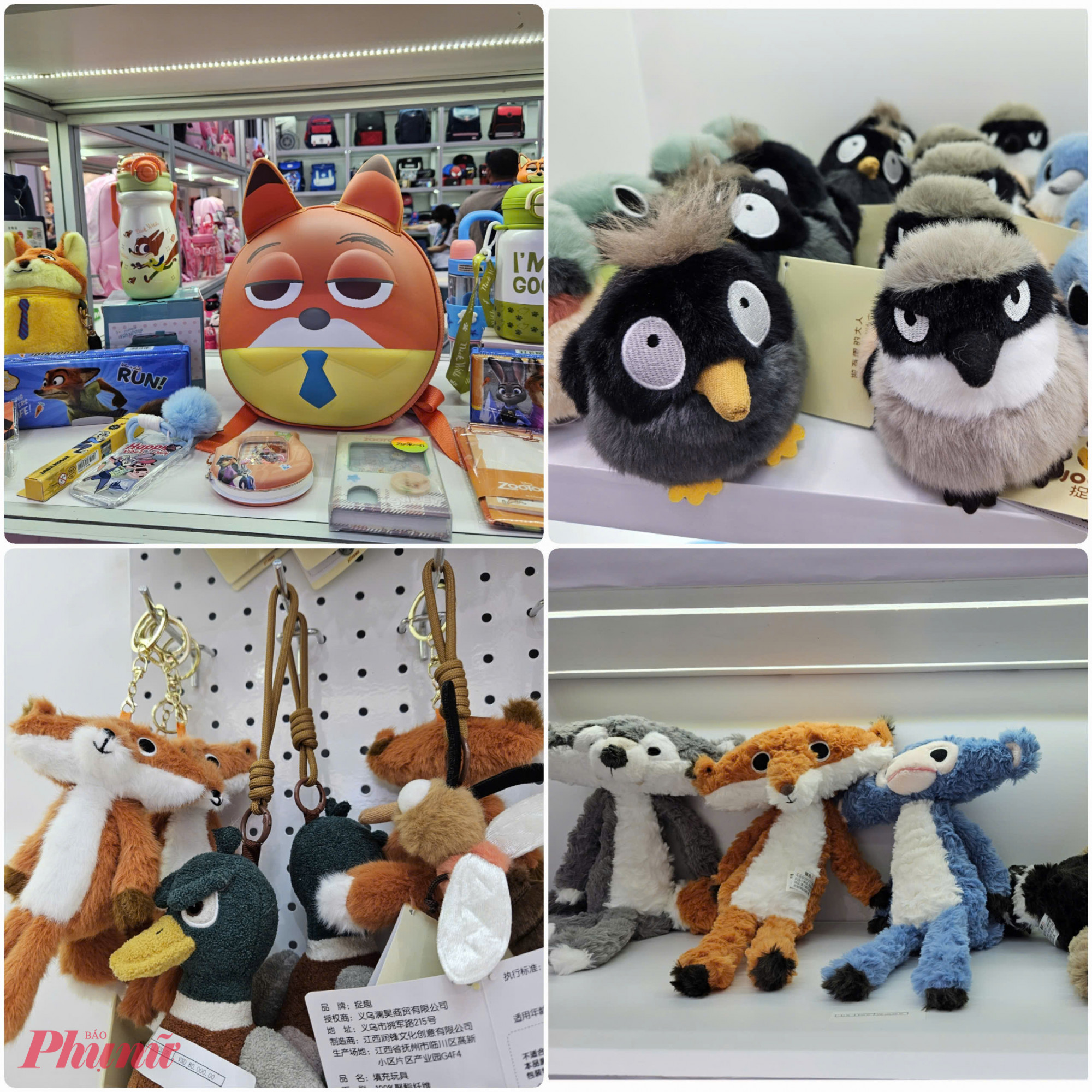 Các mẫu móc khóa đủ loại, có giá từ 40.000 đồng/sản phẩm trở lên