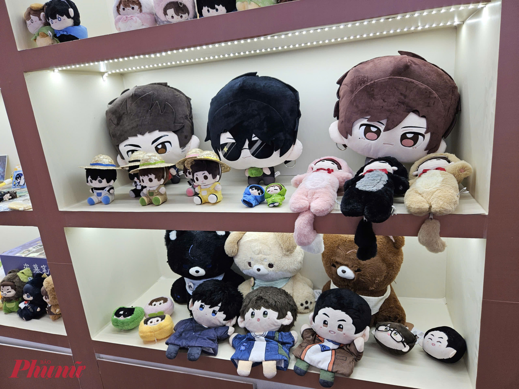 Những mẫu thú bông cute được giới thiệu tại triển lãm 